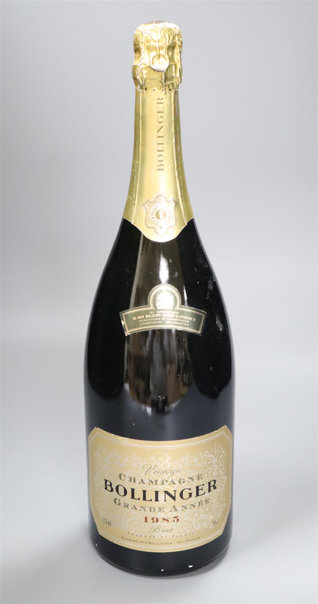 A magnum of Bollinger, 1985